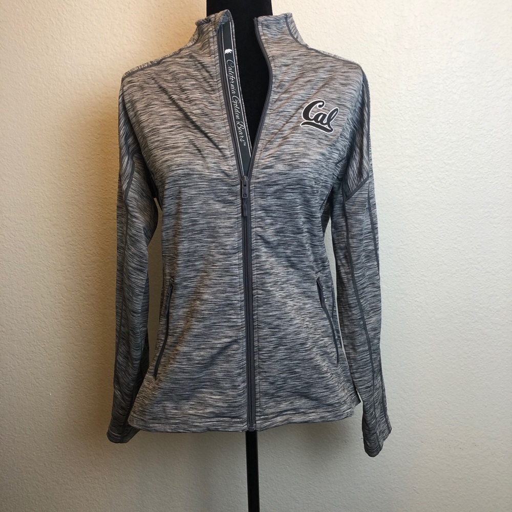Cal Bear Zip Up Athletic Jacket